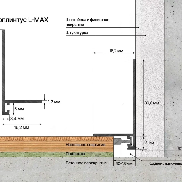 МИКРОПЛИНТУС LACONISTIQ L MAX