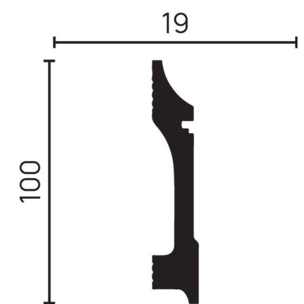 Плинтус DD711