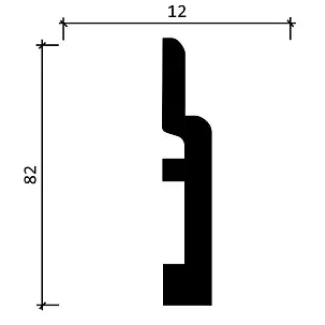 Плинтус DD703